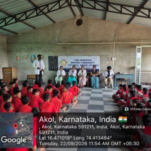 Health Screening Camp at Marathi Convent School, Akol